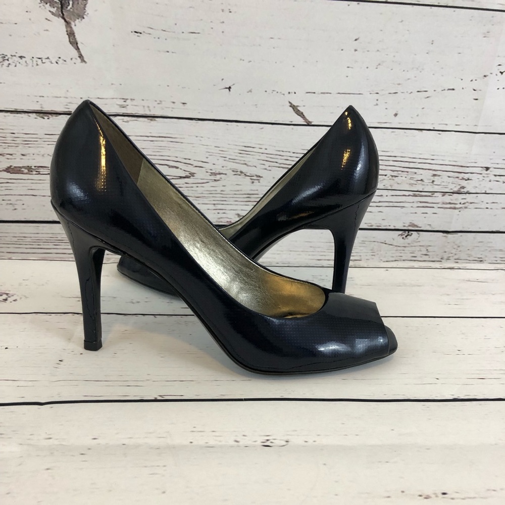 Gianini Bini navy blue high heel